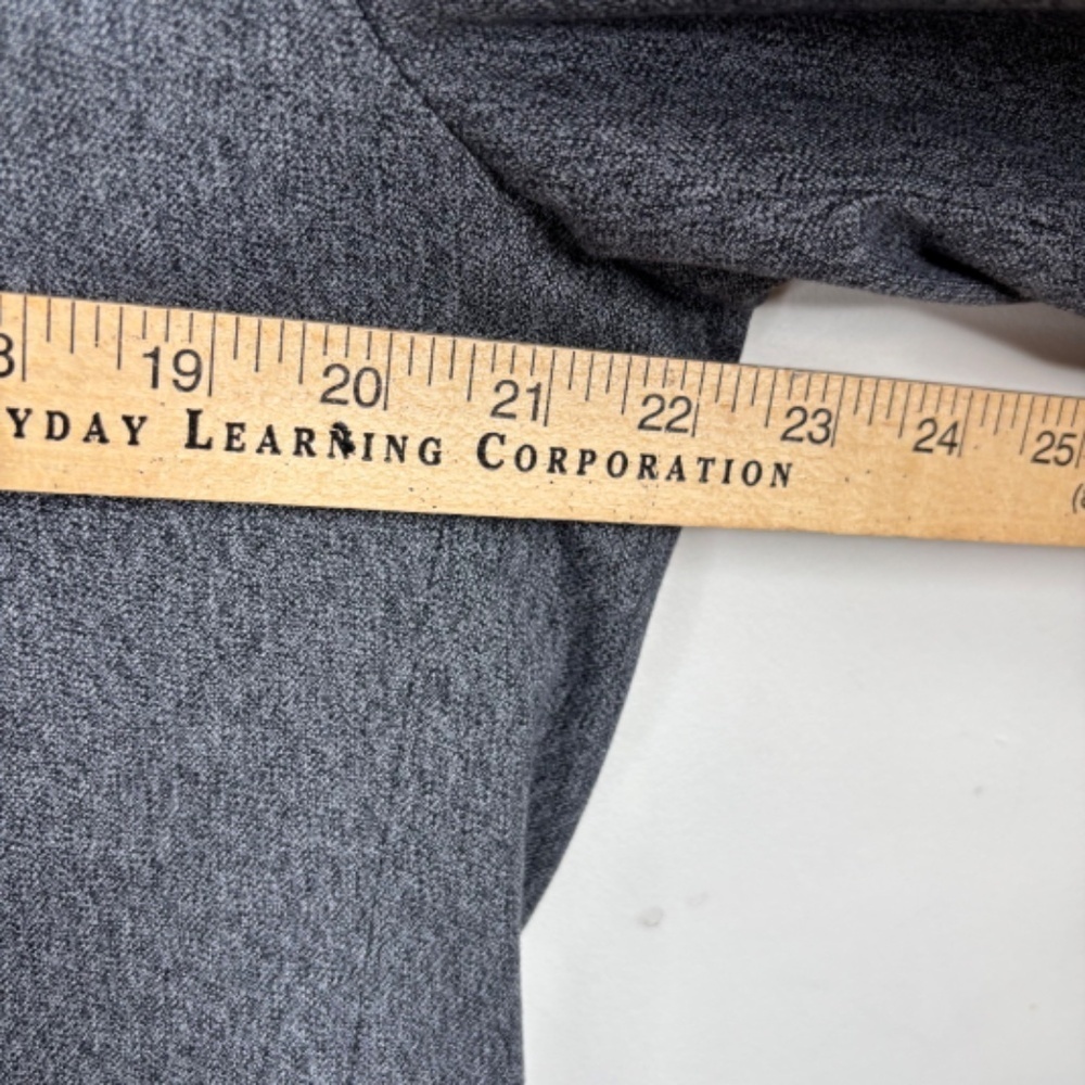 Banana Republic Blazer 44L Charcoal Grey Old Money Classic Academia Minimalist - Picture 8 of 11